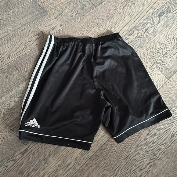 Adidas Black Athletic Shorts Lightweight Performance - Picture 6 of 7